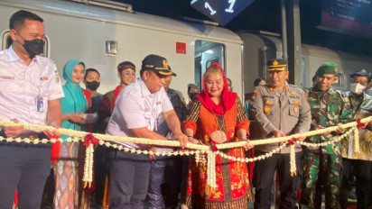 Permudah Warga Bepergian Lintas Jawa, KAI Resmikan Kereta Api Baru KA Blambangan Ekspres Relasi Semarang-Banyuwangi