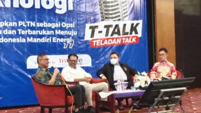Targetkan Net Zero Emission dan Ketahanan Energi, Bapeten Targetkan Pembangunan PLTN pada Tahun 2039 Rampung di Indonesia