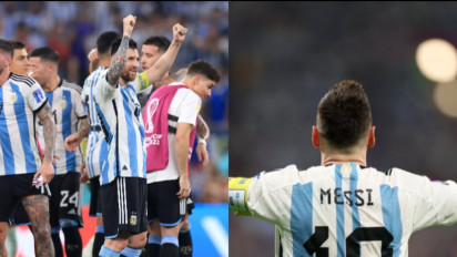 Bawa Argentina ke Perempat Final, Lionel Messi Pecahkan Rekor Gol Diego Maradona di Piala Dunia
