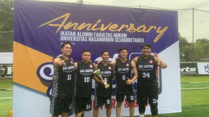 AAI Jakpus Juarai Turnamen Basket 3 on 3 di Anniversary IKA FH Unhas Se- Jabodetabek