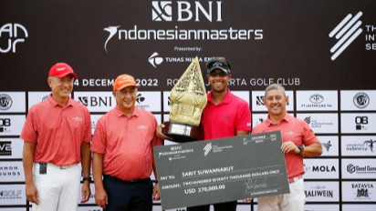 Suwannarut Juara BNI Indonesian Masters 2022 Presented by TNE, BNI Beri Apresiasi