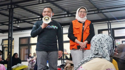 Bupati Lumajang Thoriqul Haq Imbau Warga Tidak Panik Soal Isu Hoaks Pasca Erupsi Gunung Semeru yang Disertai Awan Panas