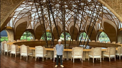 Bamboo Dome, Bangunan Bambu yang Memukau di KTT G20
