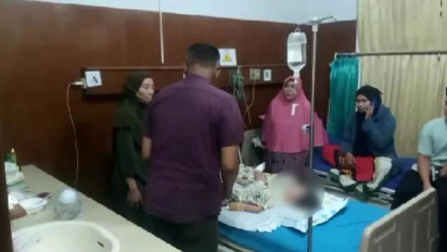 Bocah 1,9 Tahun di Bandar Lampung Terkena Peluru Nyasar Saat Tidur Bersama OrangTuanya