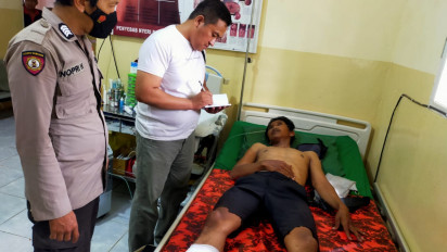 Dihadang di Tengah Jalan, Petani Singkong Ditembak OTK di Register 44 Tulang Bawang Barat