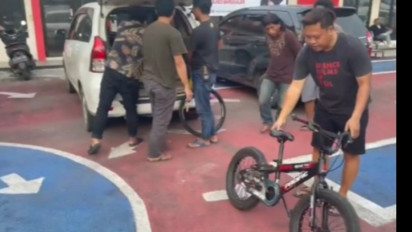 Seorang Pria yang Libatkan Anak Kecil Curi Sepeda Angin di Bangkalan, Madura, Akhirnya Ditangkap Polisi