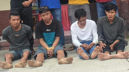 Dalam Hitungan Jam Polres Pemalang Bekuk Empat Tersangka Curat