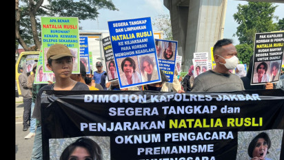 SPHI Demo di Polres Jakbar, Ini Tuntutannya