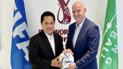 "Erick Thohir dan Ketua Umum PSSI"