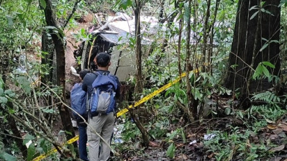 Bus Pariwisata yang Terjun ke Jurang di Telaga Sarangan, Magetan, Sempat Berhenti Lakukan Perbaikan Sistem Pengereman