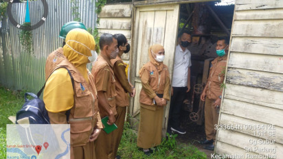 Sidak Lapangan, Petugas Dinas Lingkungan Hidup Temukan Limbah B3 Medis Berbahaya di Gudang RS PT Sri Pamela Medica