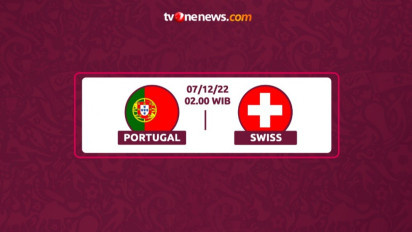 Jadwal Piala Dunia 2022: Jam 2 Dini Hari WIB, Portugal vs Swiss