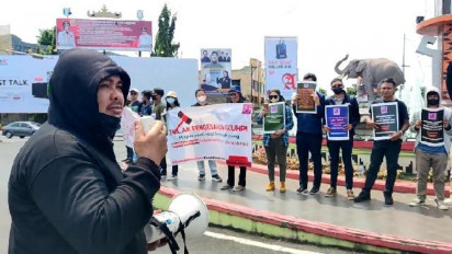 Koalisi Masyarakat Sipil Lampung Tolak Pengesahan RKUHP