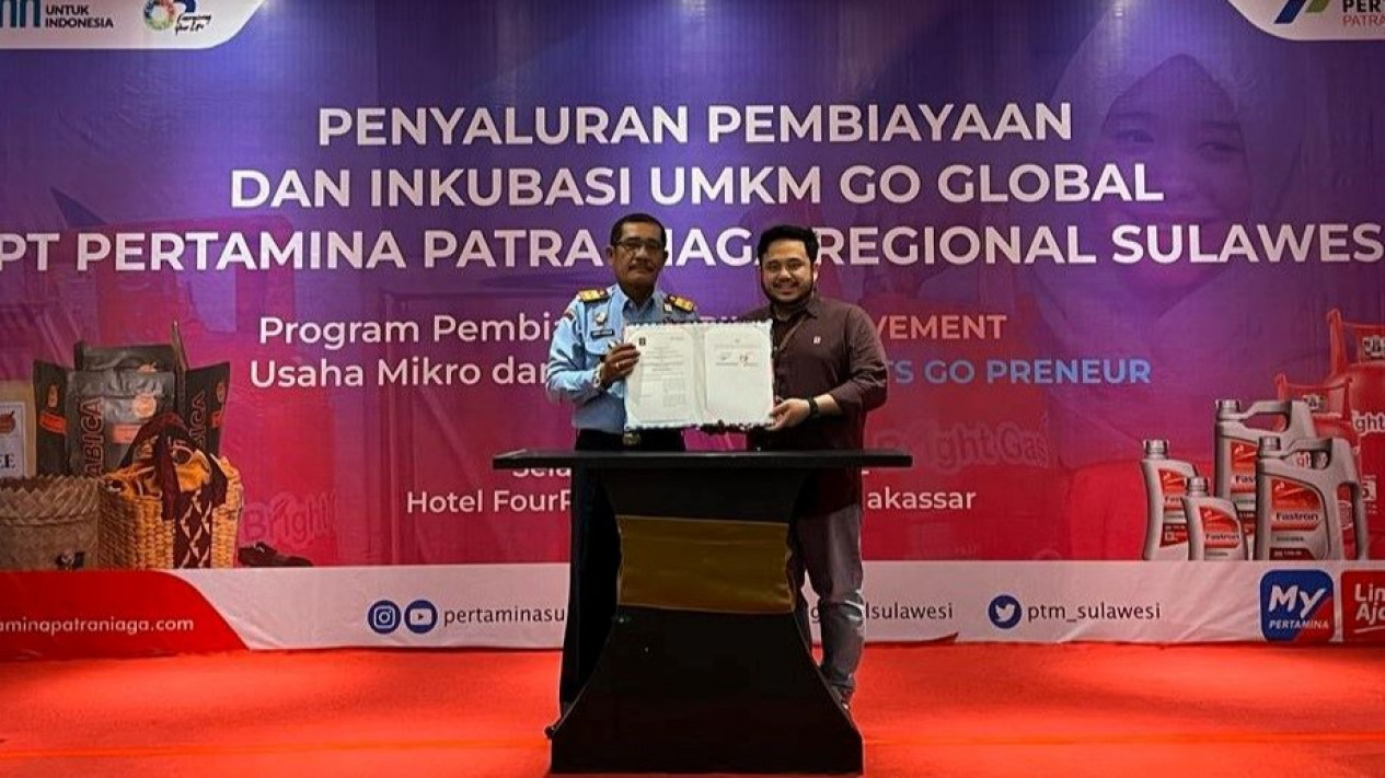 Dorong Inkubasi Go Global, Pertamina Patra Niaga Regional Sulawesi Fasilitasi UMKM Daftar HAKI
            - galeri foto