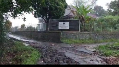 Akses Satu-satunya, Jalur Evakuasi Gunung Raung Banyuwangi Rusak Parah