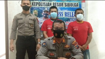 Sat Narkoba Polres Sibolga Amankan Dua Pelaku Tindak Pidana Narkoba