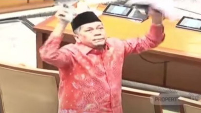Drama Sidang Pengesahan RUU KUHP, Politikus PKS Gebrak Meja hingga Walkout