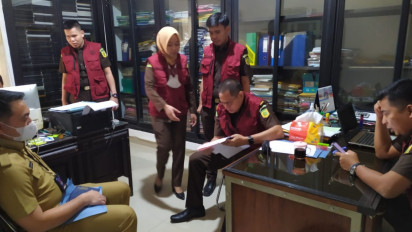 Nilai Kontrak Capai Rp 1,4 Miliar, Penyidik Kejari Pagaralam Geledah Kantor PSDA Sumsel