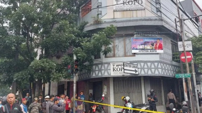 Pertokoan di Sekitar Astana Anyar Tutup Usai Ledakan Bom