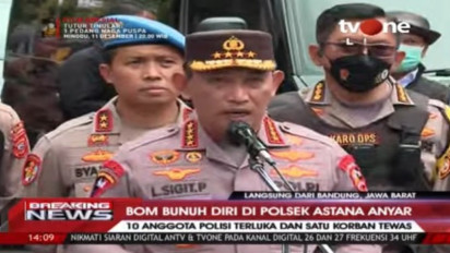 Pelaku Bom Bunuh Diri Mantan Narapidana Teroris, Kapolri: Pelaku Bom Panci,  Agus Muslim