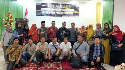 Bawaslu Padang Pariaman Gelar Bimtek Pengawasan Partisitif Pemilu 2024