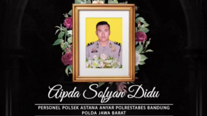 Sosok Aipda Sofyan Didu yang Gugur Akibat Serangan Bom Bunuh Diri di Polsek Astana Anyar