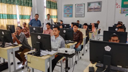 Sempat Dinyatakan Error, Pelaksana Ujian CAT PPK Aceh Timur Berjalan Lancar