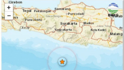 Gempa Magnitudo 4,7 Guncang Pacitan