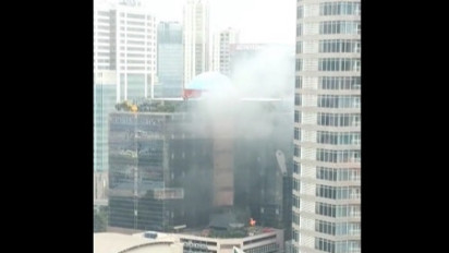 Kebakaran Terjadi di Gedung Kemenkumham Lantai 5