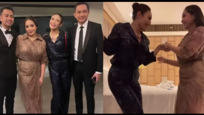 Geger Isu Perselingkuhan Ayu Dewi dan Raffi Ahmad, Ayu Malah Asik Bikin Video Joget Bareng Nagita Slavina