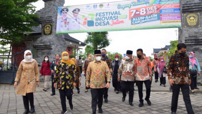 Festival Kompetisi Inovasi Pelayanan Publik, Gubernur Khofifah : Cara Cepat Wujudkan Replikasi Desa Sukses dan Mandiri