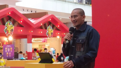 Buka Pokemon Festival Jakarta, Sandiaga Uno Ingin 5 Destinasi Masuk Kolaborasi