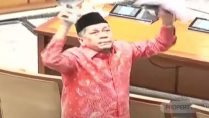 Protes RKUHP di Paripurna, Iskan Lubis Akhirnya Minta Maaf