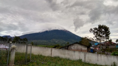 Sempat Erupsi, Aktivitas Gunung Api Kerinci Kembali Normal