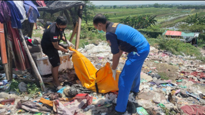 Sesosok Bayi Perempuan Ditemukan Meninggal Dunia di Tempat Pembuangan Akhir Jabon, Sidoarjo