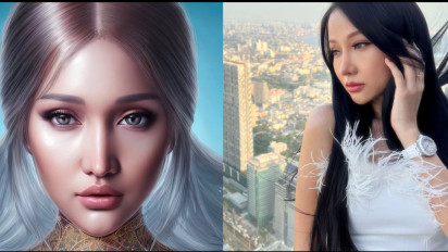 Pangling! Lucinta Luna Pakai Filter AI Avatar Disebut Mirip Angelina Jolie, Masa Sih? Intip Yuk Fotonya