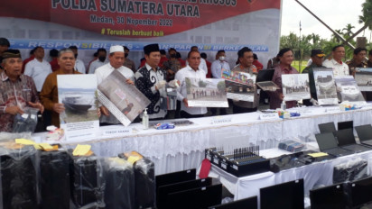 Sepekan Ops Sikat Toba 2022, Polda Sumut Jajaran Amankan Ratusan Pelaku Kejahatan