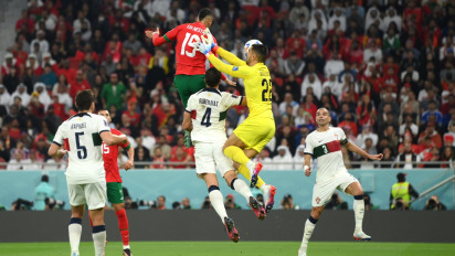 Hasil Babak Pertama Maroko vs Portugal di Piala Dunia 2022
