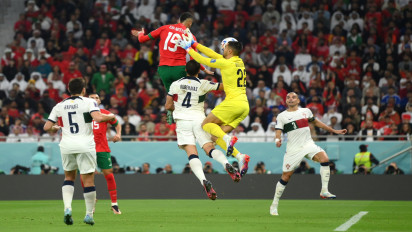 Hasil Pertandingan Maroko vs Portugal: Singa Atlas Buat Rekor di Piala Dunia, Ronaldo Menangis