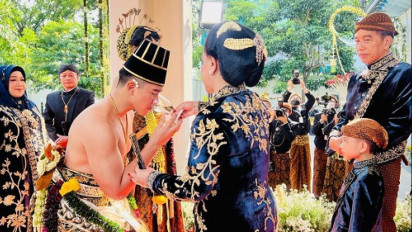 Jokowi Gelar Ngunduh Mantu dengan Prosesi Adat Jawa, Jadi Pengingat Masyarakat untuk Merawat Budaya