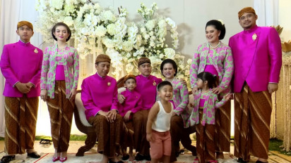 Potret Gemas Nahyan Nasution, Cucu Jokowi yang Pilih Pakai Kaos Kutang di Pernikahan Kaesang Pangarep!