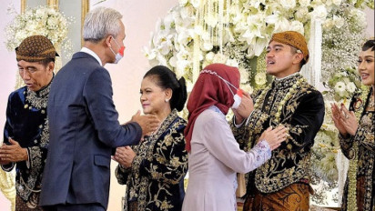 Ucapkan Selamat Buat Kaesang-Erina, Ganjar Pranowo: Seluruh Masyarakat Merasa Ikut Kondangan
