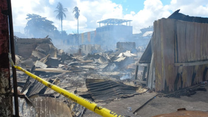 Bantuan Mengalir, Korban Kebakaran Ambon Mulai Terserang Penyakit
