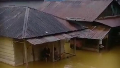 Banjir Meluas, Lima Kecamatan Terdampak Banjir di Madina