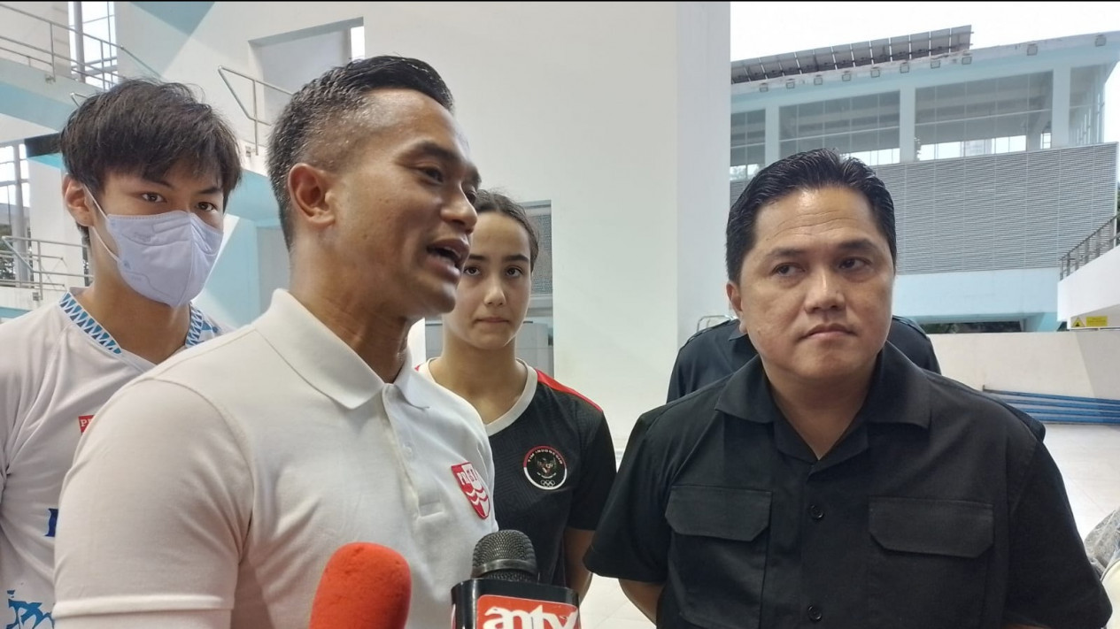 Buka Indonesia Open Aquatic Championship (IOAC), Anindya Bakrie: Renang Jadi Bagian DBON
            - galeri foto