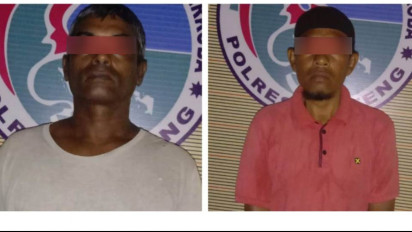 Sering “Jualan” Sabu-Sabu, Dua Pria Ditangkap Sat Narkoba Polres Tapteng