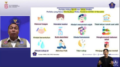 Ketua Unit Kajian Strategis Tim Pakar Satuan Tugas Penanganan Covid-19 Imbau Masyarakat Waspada dari Serangan Covid-19