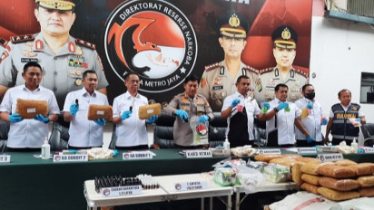 Beredar Narkoba Sabu Cair yang Dapat Digunakan dengan Seduhan Kopi, Polisi Sebut Untuk Pesta Pergantian Tahun Baru di Jakarta