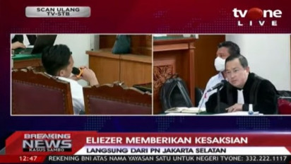 Bharada E Adu Mulut dengan Penasihat Hukum Ferdy Sambo, Hakim: Tidak Perlu Sampai Membentak Saksi
