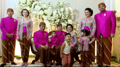 Dihiasi Potret Nahyan Pakai Singlet, Kaesang Pangarep Bandingkan Foto Pernikahannya dengan Kakaknya